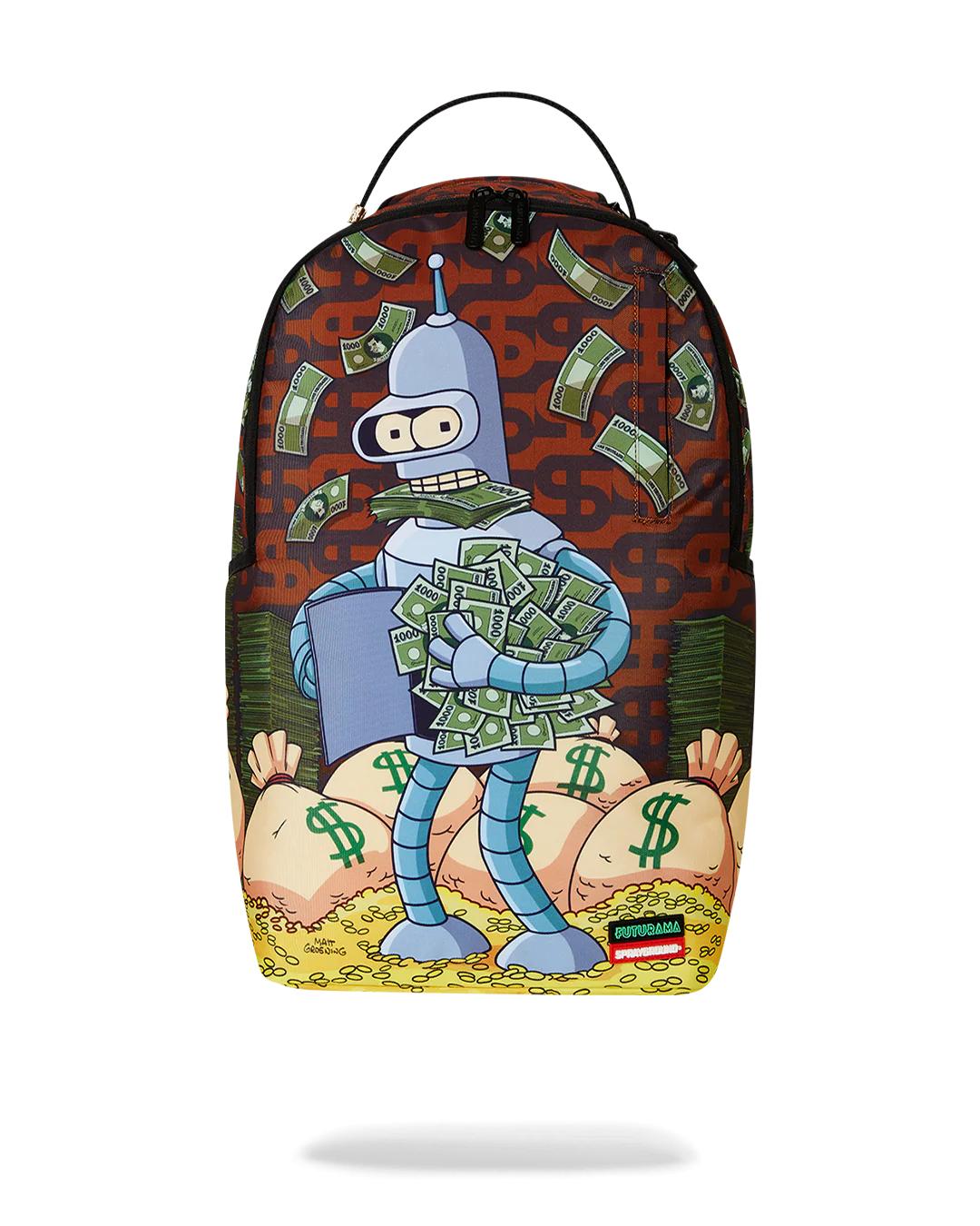 Sprayground Featured | FUTURAMA CASH-IN BENDER BACKPACK