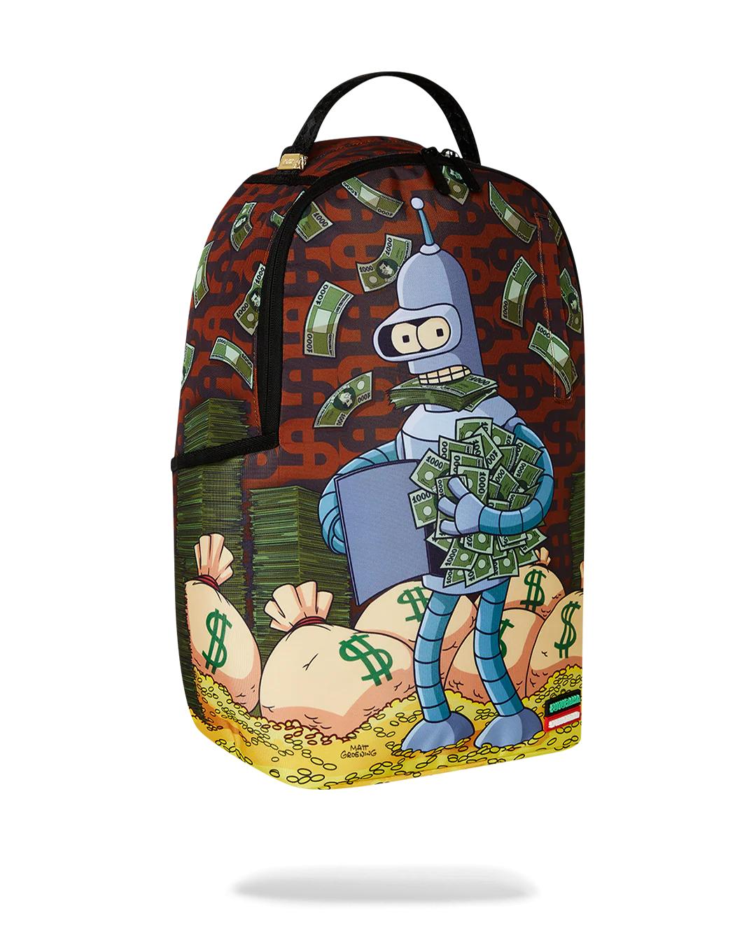 Sprayground Featured | FUTURAMA CASH-IN BENDER BACKPACK