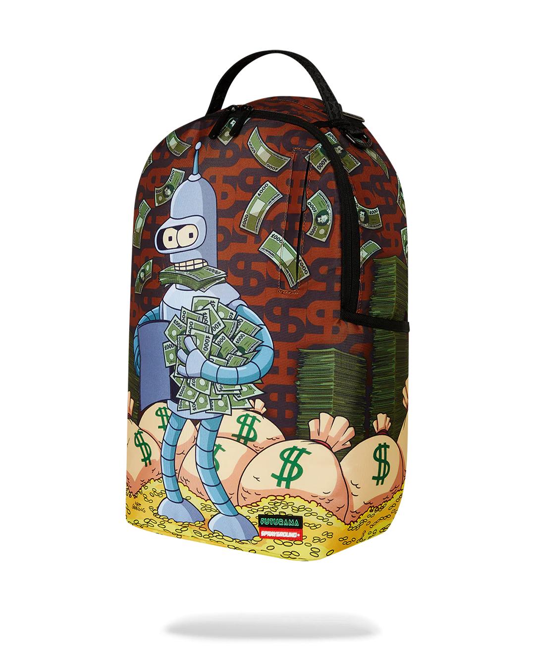 Sprayground Featured | FUTURAMA CASH-IN BENDER BACKPACK