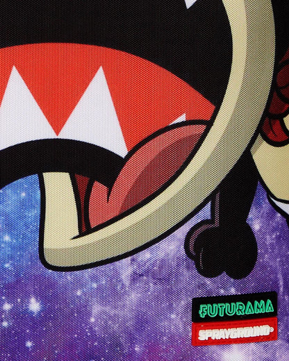Sprayground Best Seller | FUTURAMA NIBBLER EAT SHARK DLXR BACKPACK
