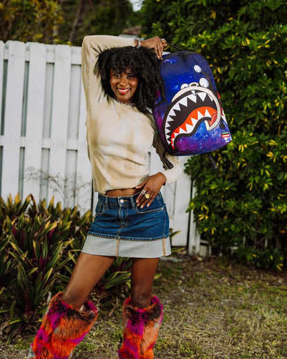 Sprayground Best Seller | FUTURAMA NIBBLER EAT SHARK DLXR BACKPACK