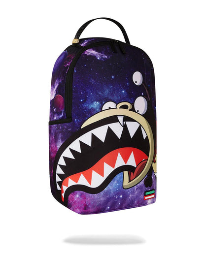 Sprayground Best Seller | FUTURAMA NIBBLER EAT SHARK DLXR BACKPACK