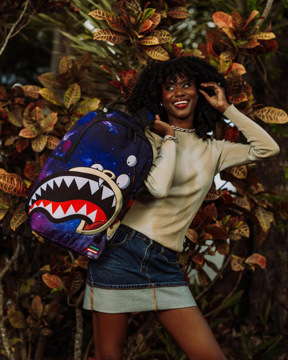 Sprayground Best Seller | FUTURAMA NIBBLER EAT SHARK DLXR BACKPACK