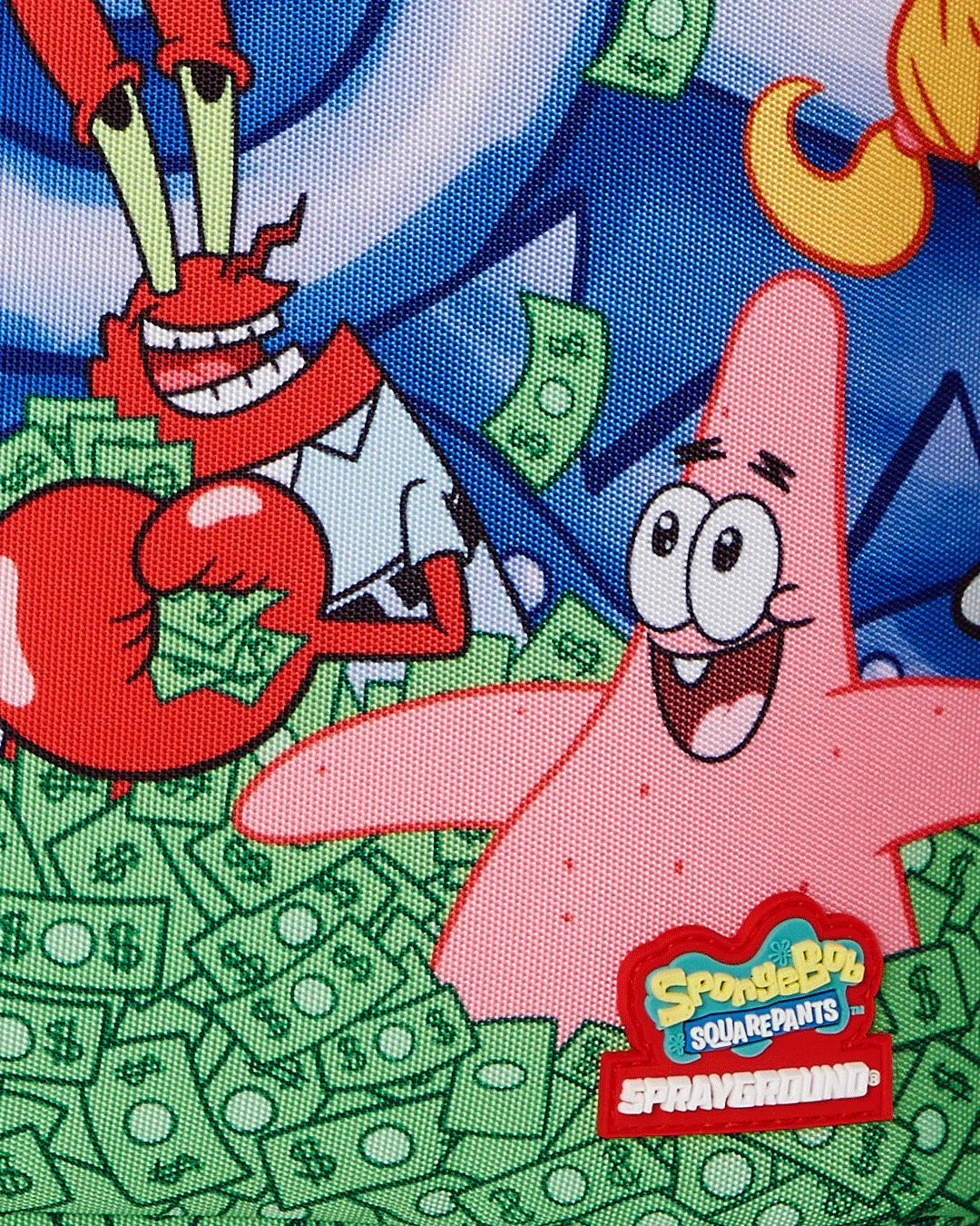 Sprayground Signature | SPONGEBOB CREW MONEY BATH DLXR BACKPACK