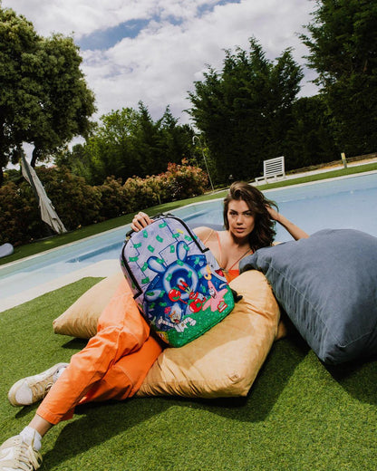Sprayground Signature | SPONGEBOB CREW MONEY BATH DLXR BACKPACK