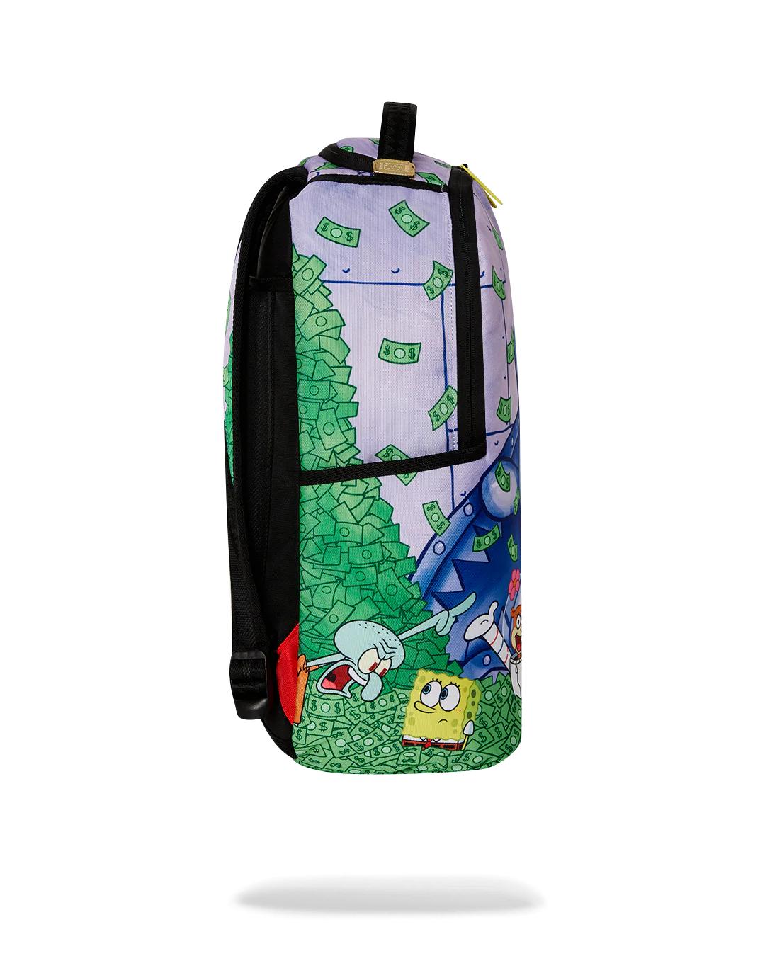 Sprayground Signature | SPONGEBOB CREW MONEY BATH DLXR BACKPACK