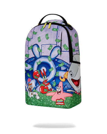 Sprayground Signature | SPONGEBOB CREW MONEY BATH DLXR BACKPACK