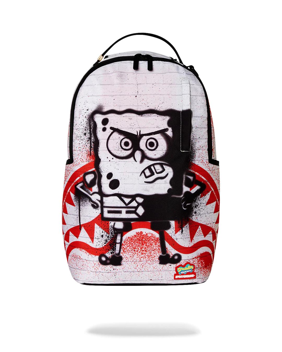 Sprayground Popular | SPONGEBOB STENCIL WALL DLXR BACKPACK
