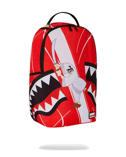 Sprayground Trending | SAMURAI JACK SHARK MOUTH SLICE DLXR BACKPACK