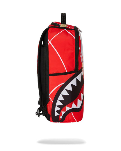 Sprayground Trending | SAMURAI JACK SHARK MOUTH SLICE DLXR BACKPACK