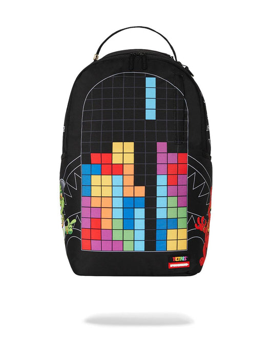 Sprayground Best Seller | TETRIS WITH DIABLO AND MONEY BEAR BACKPACK