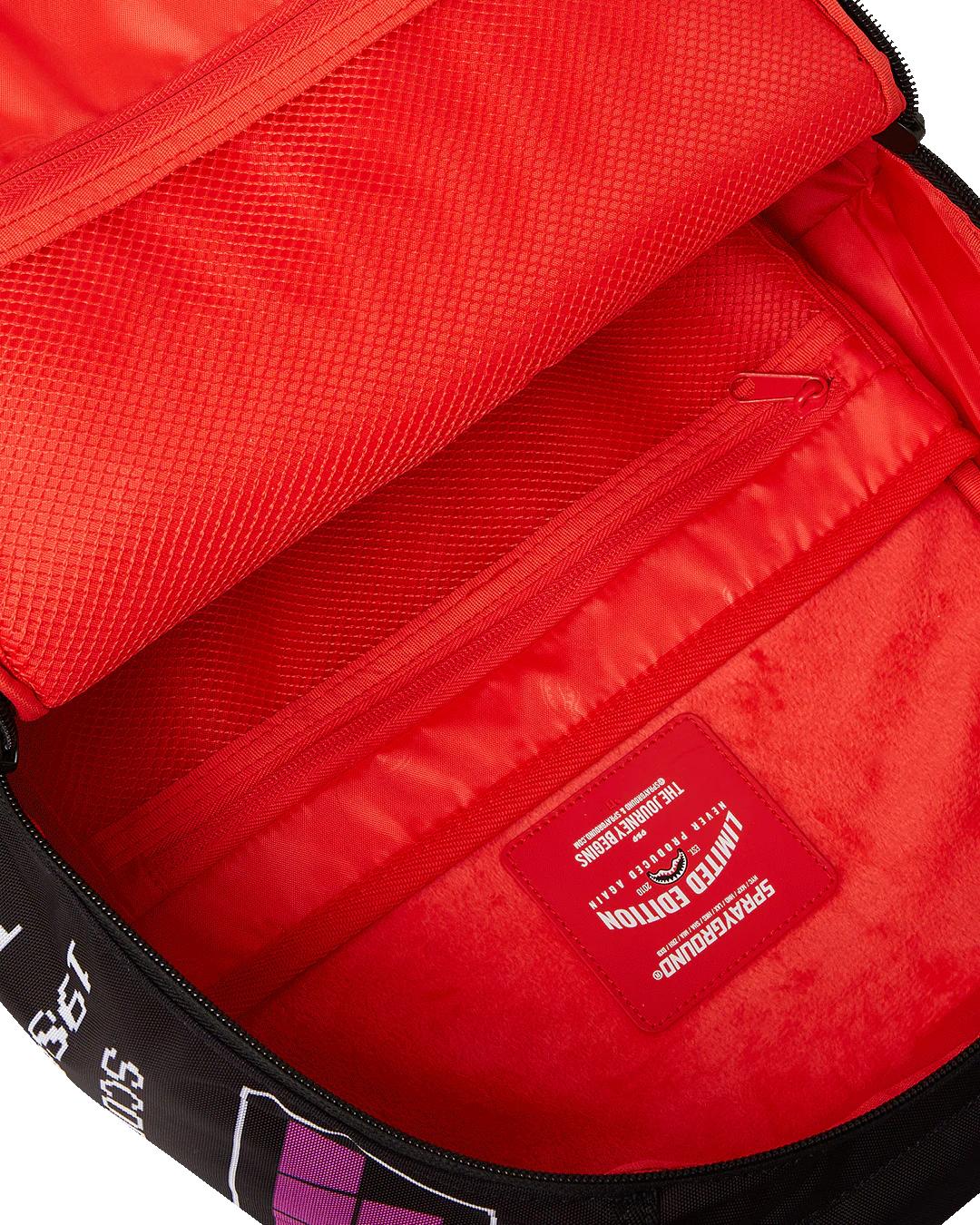 Sprayground Best Seller | TETRIS WITH DIABLO AND MONEY BEAR BACKPACK