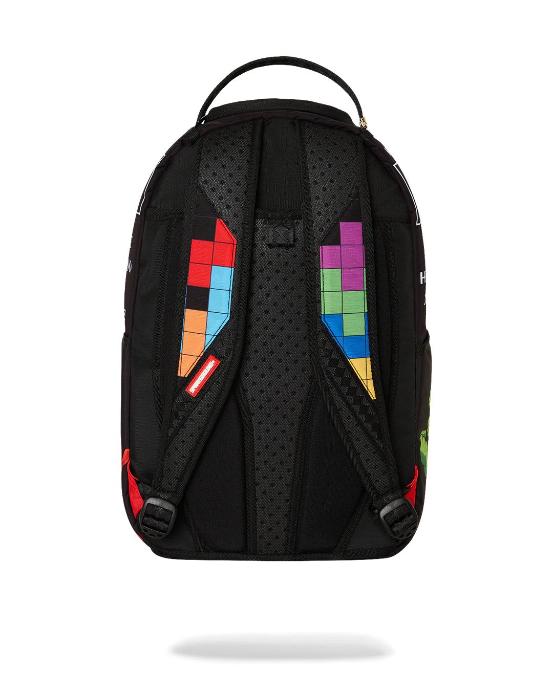Sprayground Best Seller | TETRIS WITH DIABLO AND MONEY BEAR BACKPACK