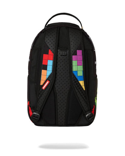 Sprayground Best Seller | TETRIS WITH DIABLO AND MONEY BEAR BACKPACK