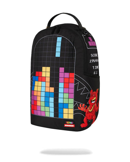 Sprayground Best Seller | TETRIS WITH DIABLO AND MONEY BEAR BACKPACK