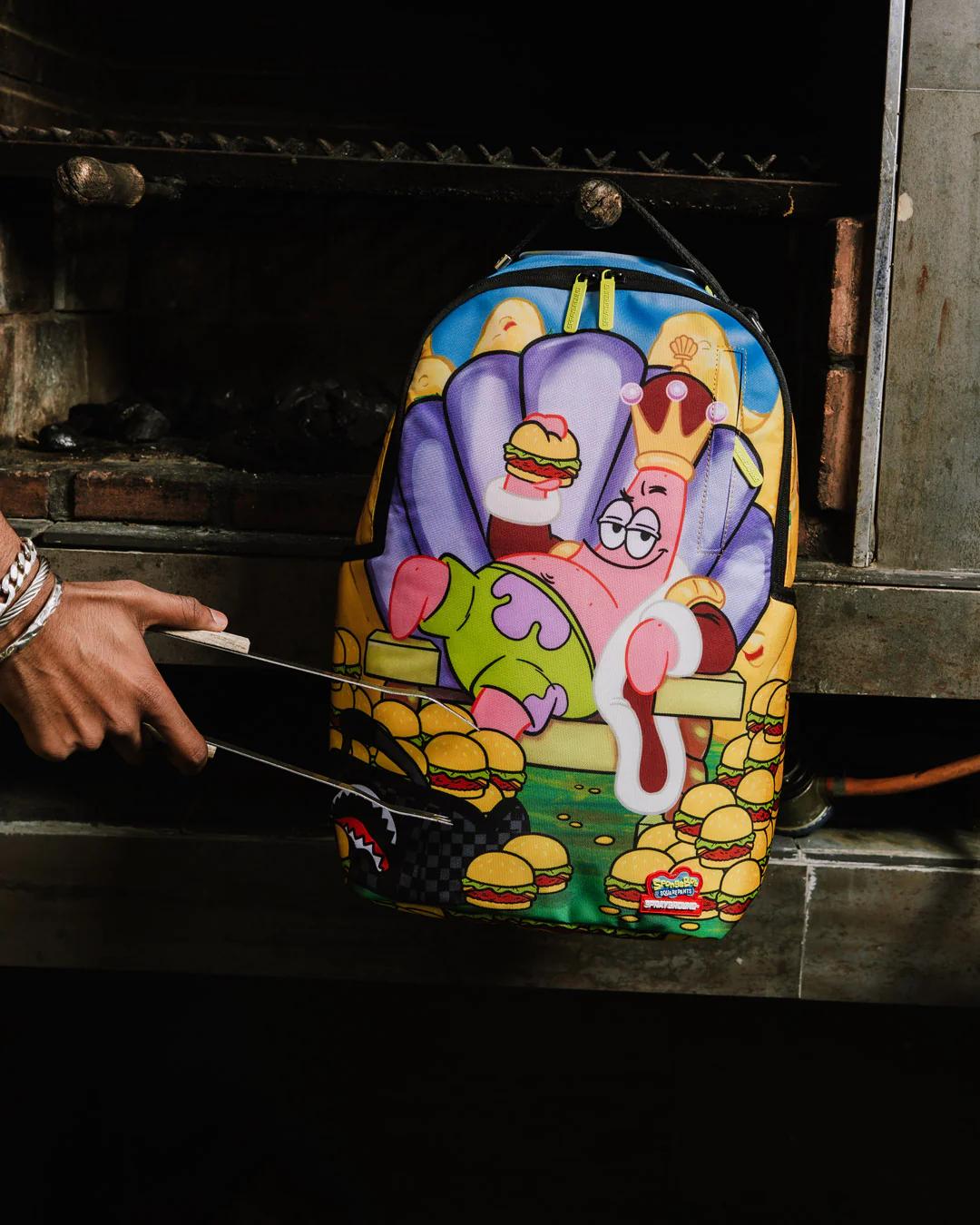 Sprayground Exclusive | SPONGEBOB KRABBY KING PATRICK BACKPACK
