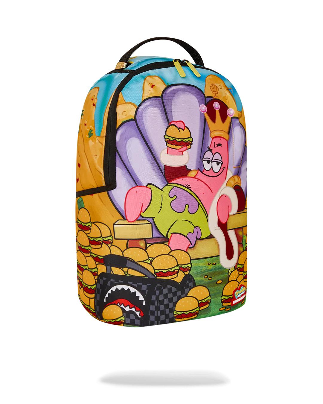 Sprayground Exclusive | SPONGEBOB KRABBY KING PATRICK BACKPACK