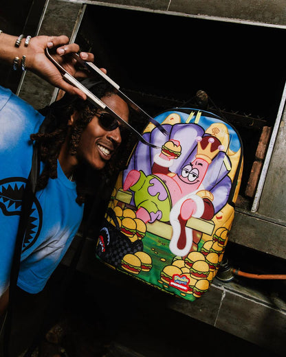 Sprayground Exclusive | SPONGEBOB KRABBY KING PATRICK BACKPACK