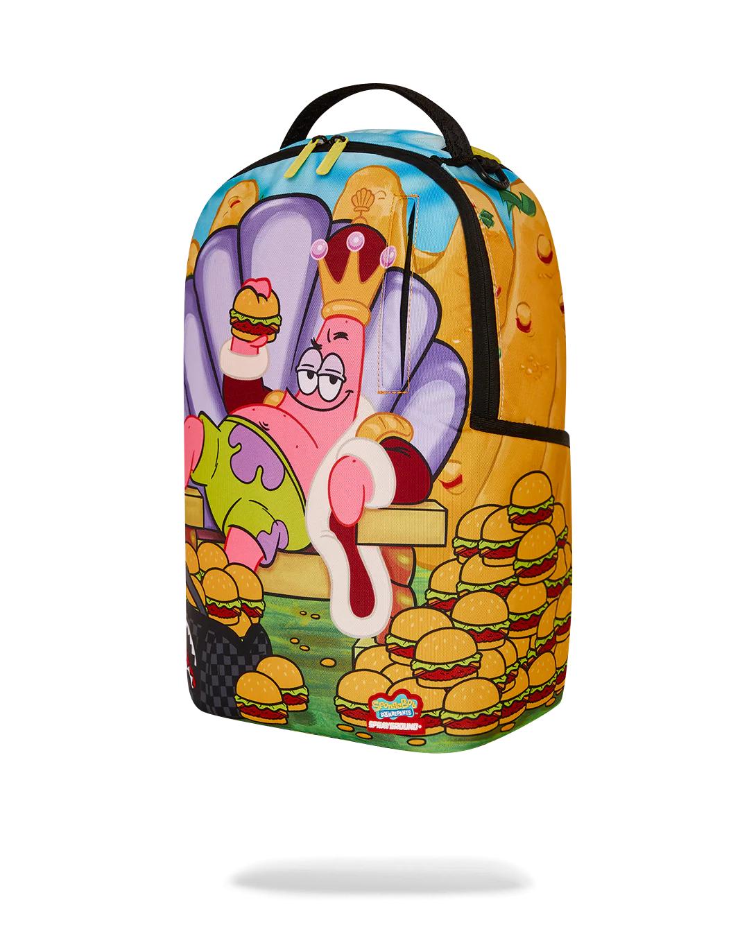 Sprayground Exclusive | SPONGEBOB KRABBY KING PATRICK BACKPACK