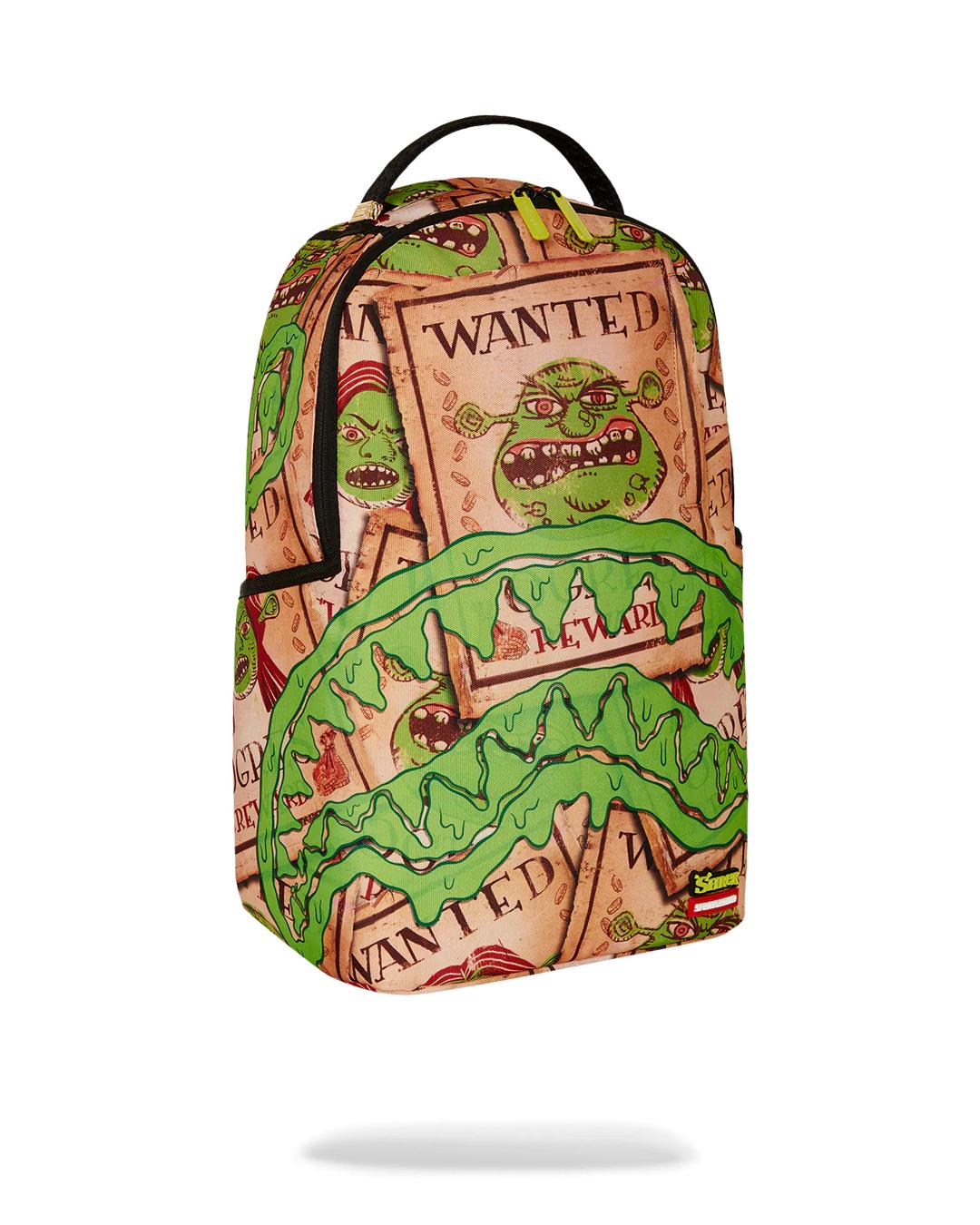Sprayground Best Seller | SHREK WANTED BACKPACK