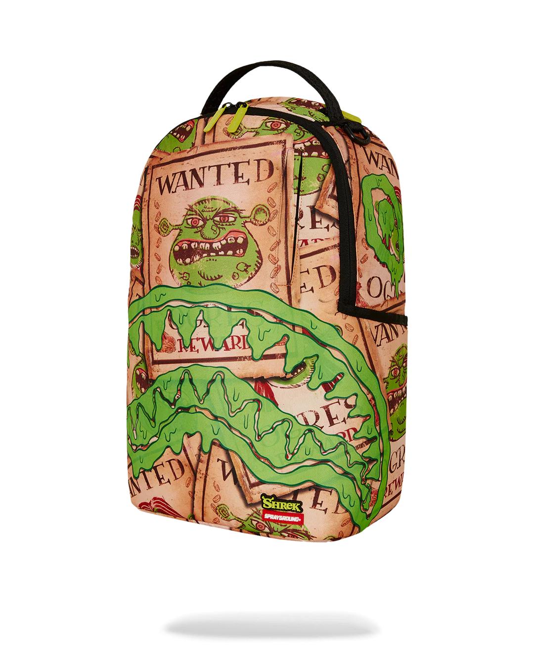 Sprayground Best Seller | SHREK WANTED BACKPACK