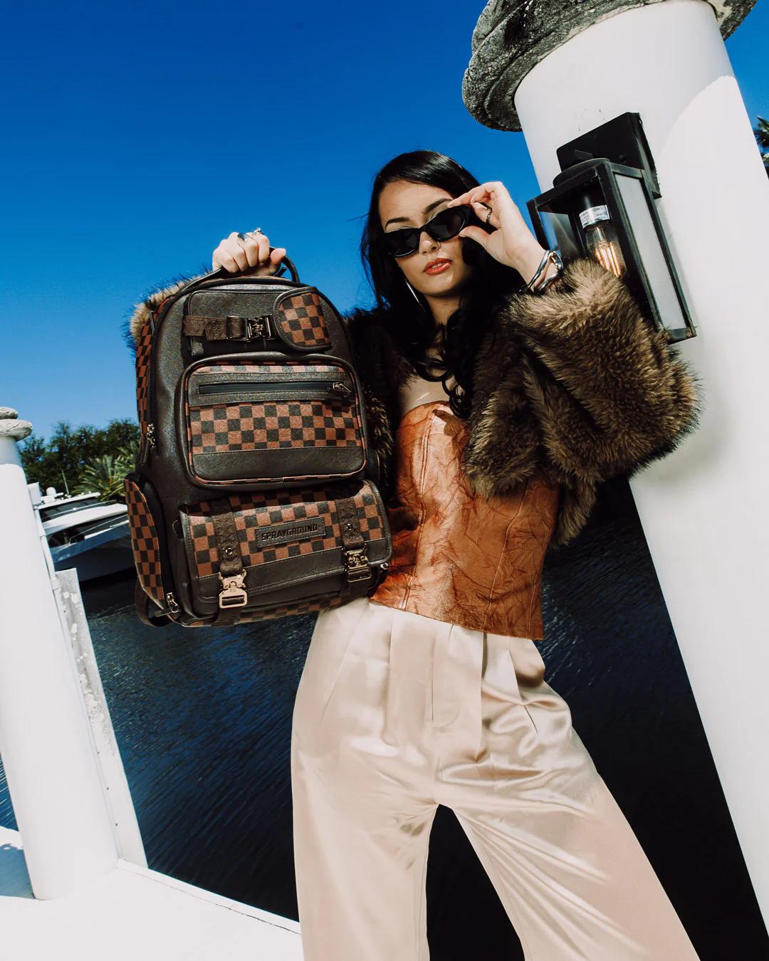 Sprayground Exclusive | FLEX CHEX CARGO BACKPACK