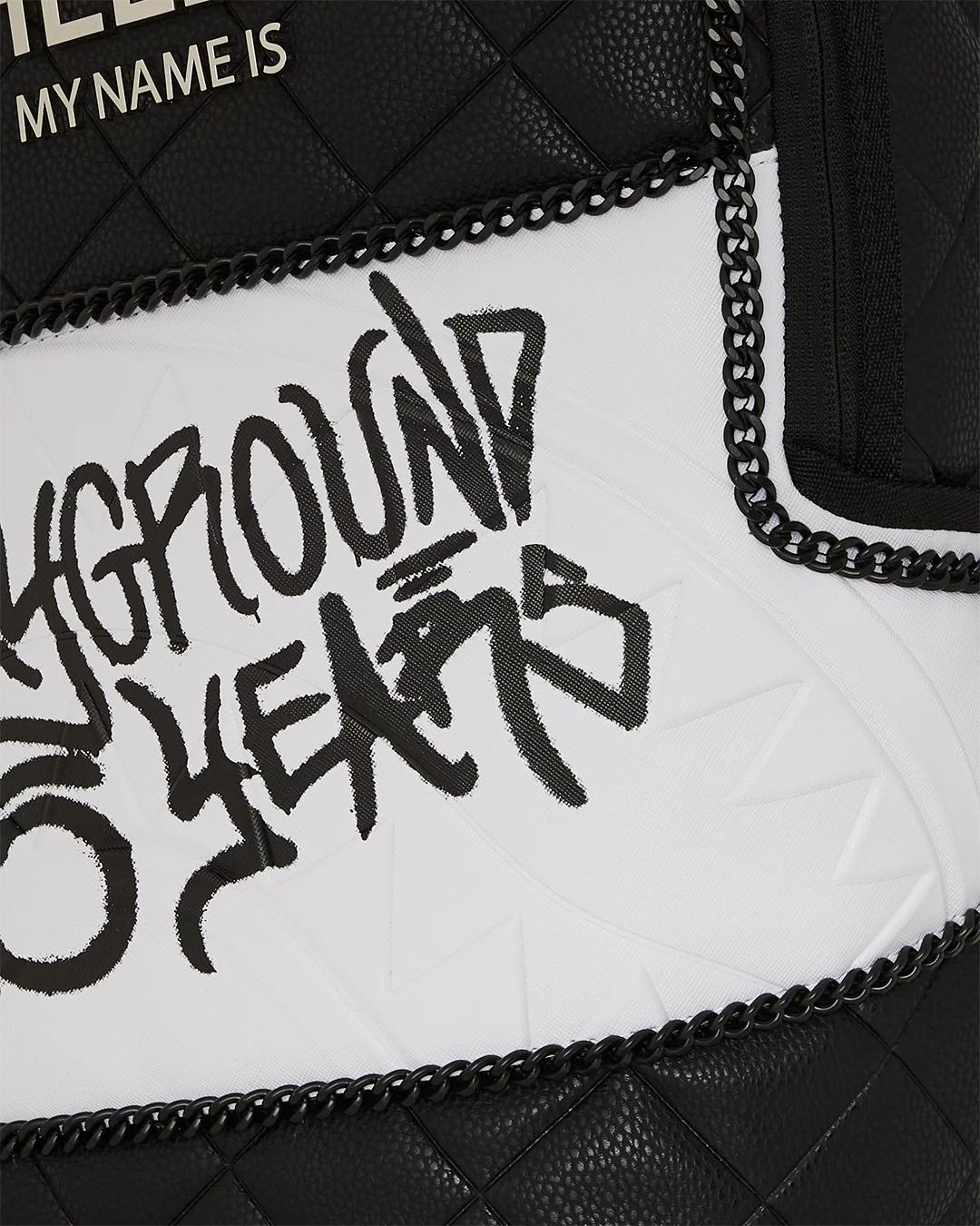 Sprayground Signature | HELLO MY NAME IS 15 YEARS QUILTED BACKPACK (SUPER RARE)