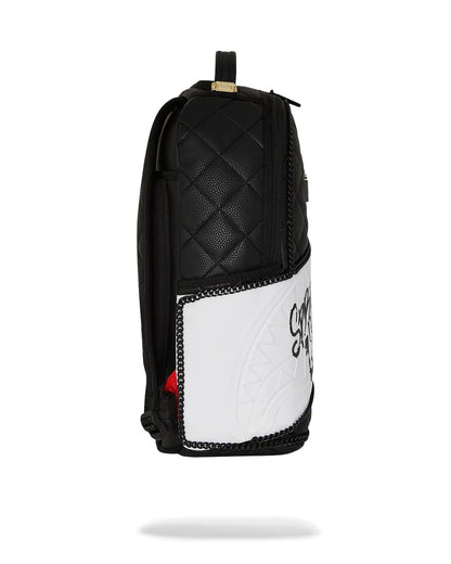 Sprayground Signature | HELLO MY NAME IS 15 YEARS QUILTED BACKPACK (SUPER RARE)