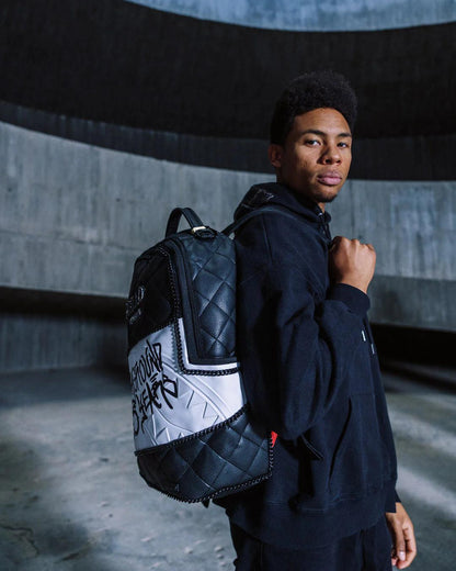 Sprayground Signature | HELLO MY NAME IS 15 YEARS QUILTED BACKPACK (SUPER RARE)