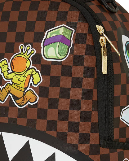 Sprayground Signature | STICKER OPS BACKPACK