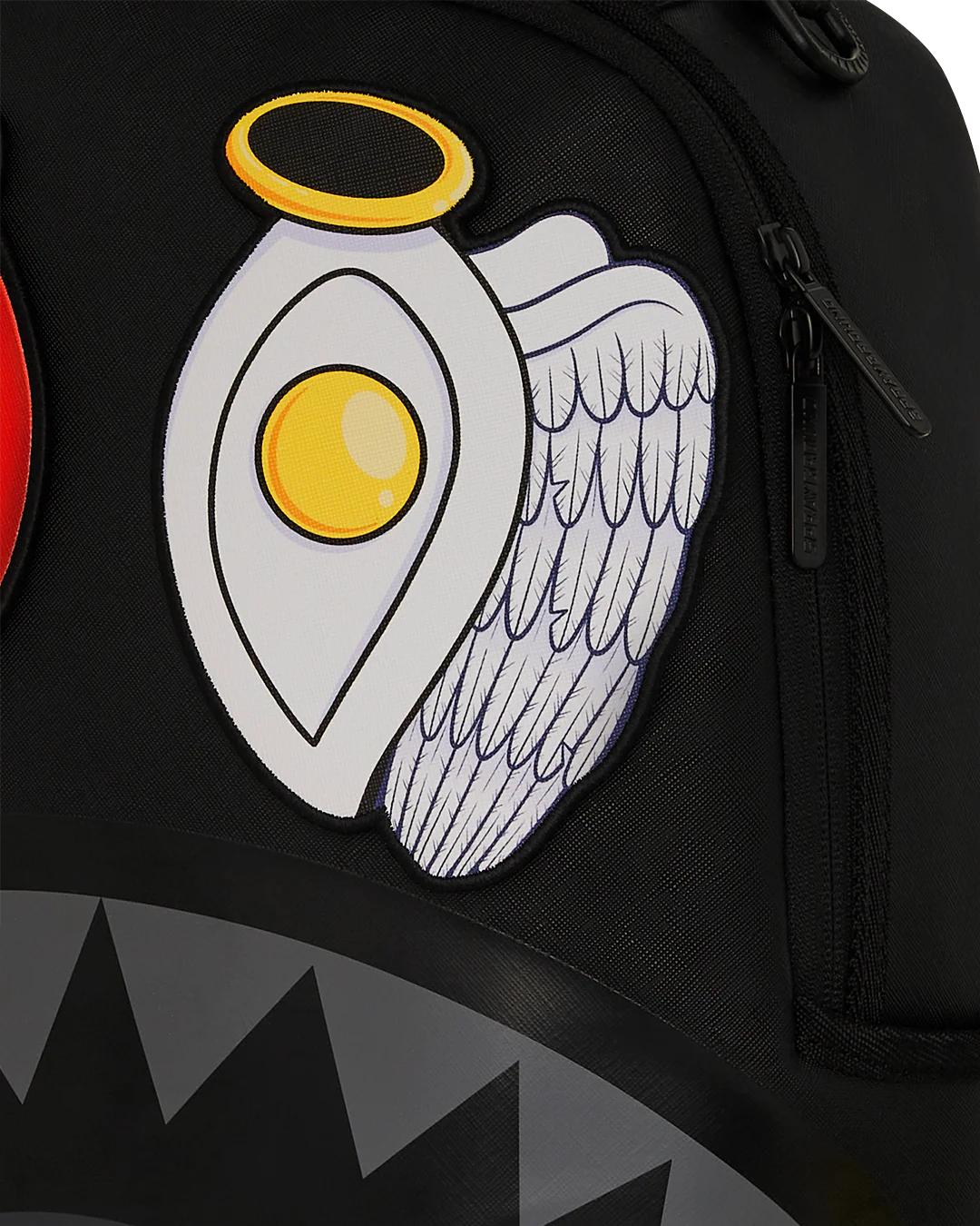Sprayground Essential | SPLIT SAINT VELCRO REMOVABLE 6 EYES SHARK BACKPACK
