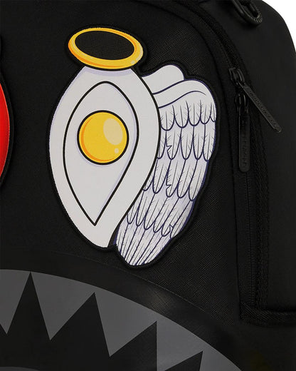 Sprayground Essential | SPLIT SAINT VELCRO REMOVABLE 6 EYES SHARK BACKPACK