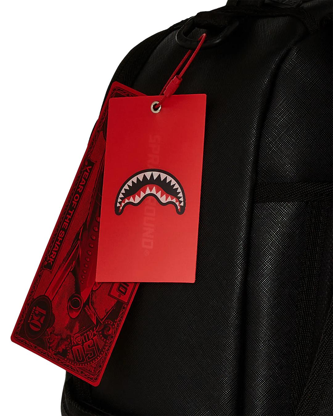 Sprayground Essential | SPLIT SAINT VELCRO REMOVABLE 6 EYES SHARK BACKPACK
