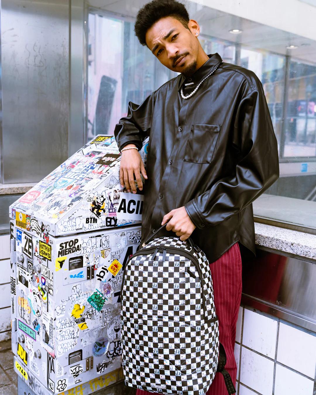 Sprayground Popular | CHECKS CASHED DLX BACKPACK