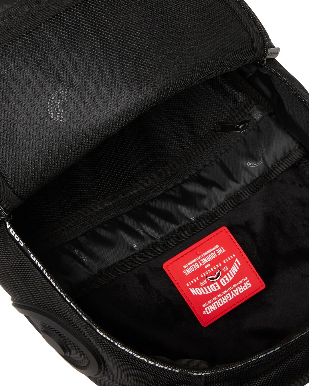 Sprayground Best Seller | THE HERO WHITE TAPE DLXR BACKPACK