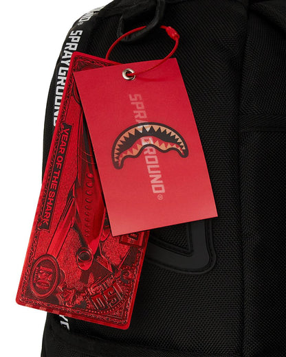 Sprayground Best Seller | THE HERO WHITE TAPE DLXR BACKPACK