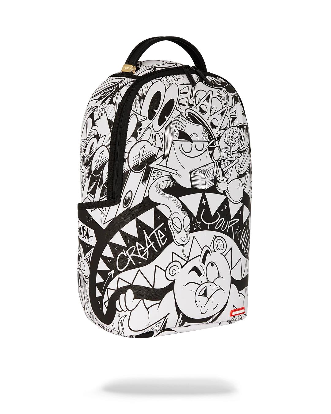 Sprayground New | DOODLE KING BACKPACK