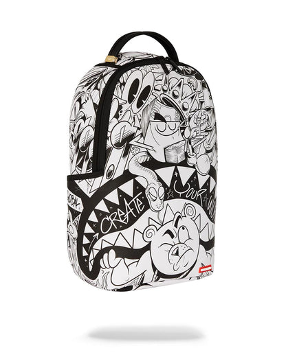 Sprayground New | DOODLE KING BACKPACK
