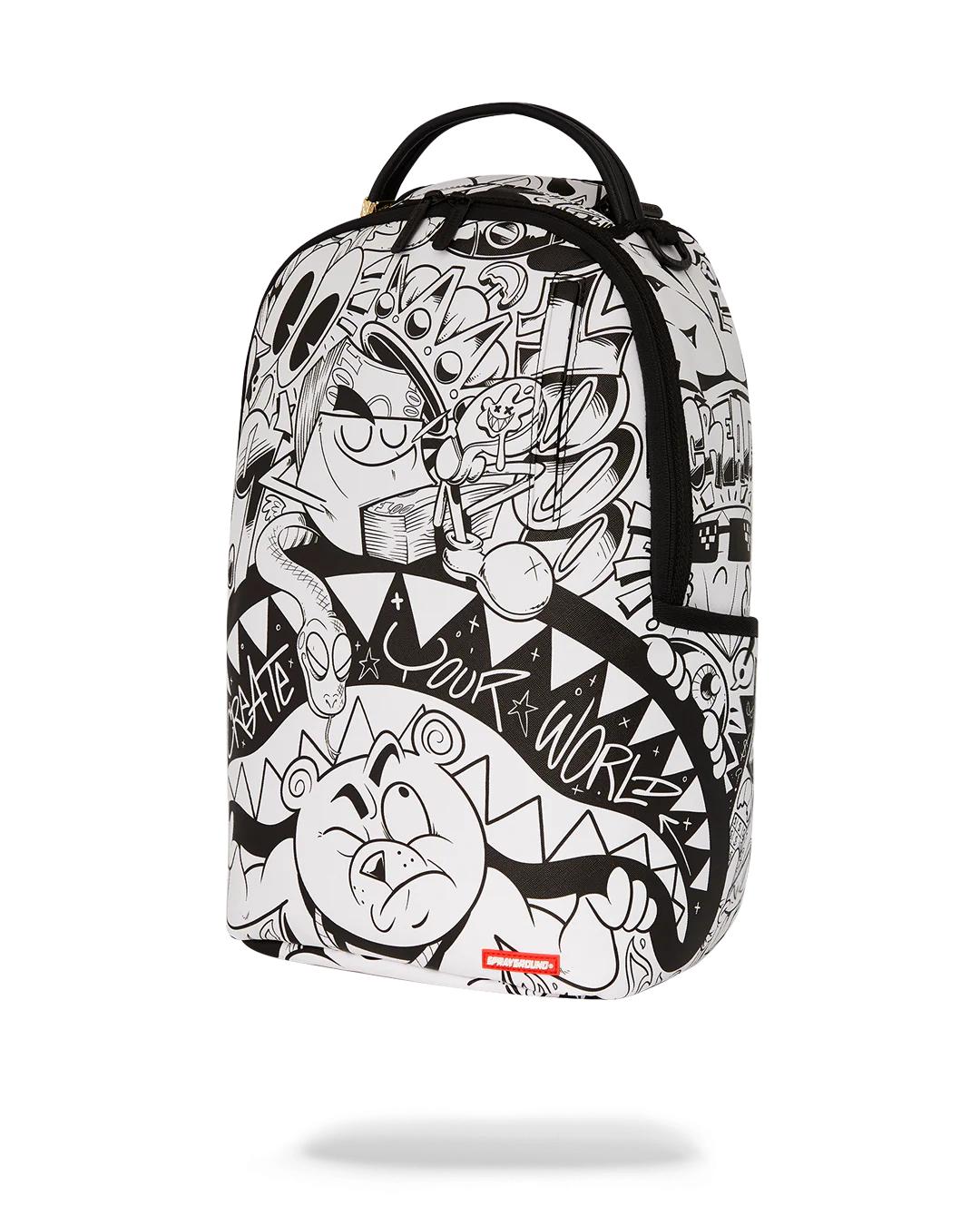 Sprayground New | DOODLE KING BACKPACK