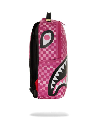 Sprayground Featured | PINK CAMOCHECK BACKPACK