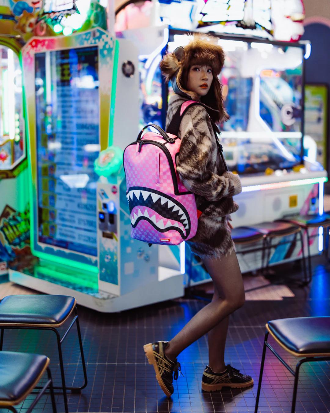 Sprayground Popular | PINK PARADISE DLXSV BACKPACK