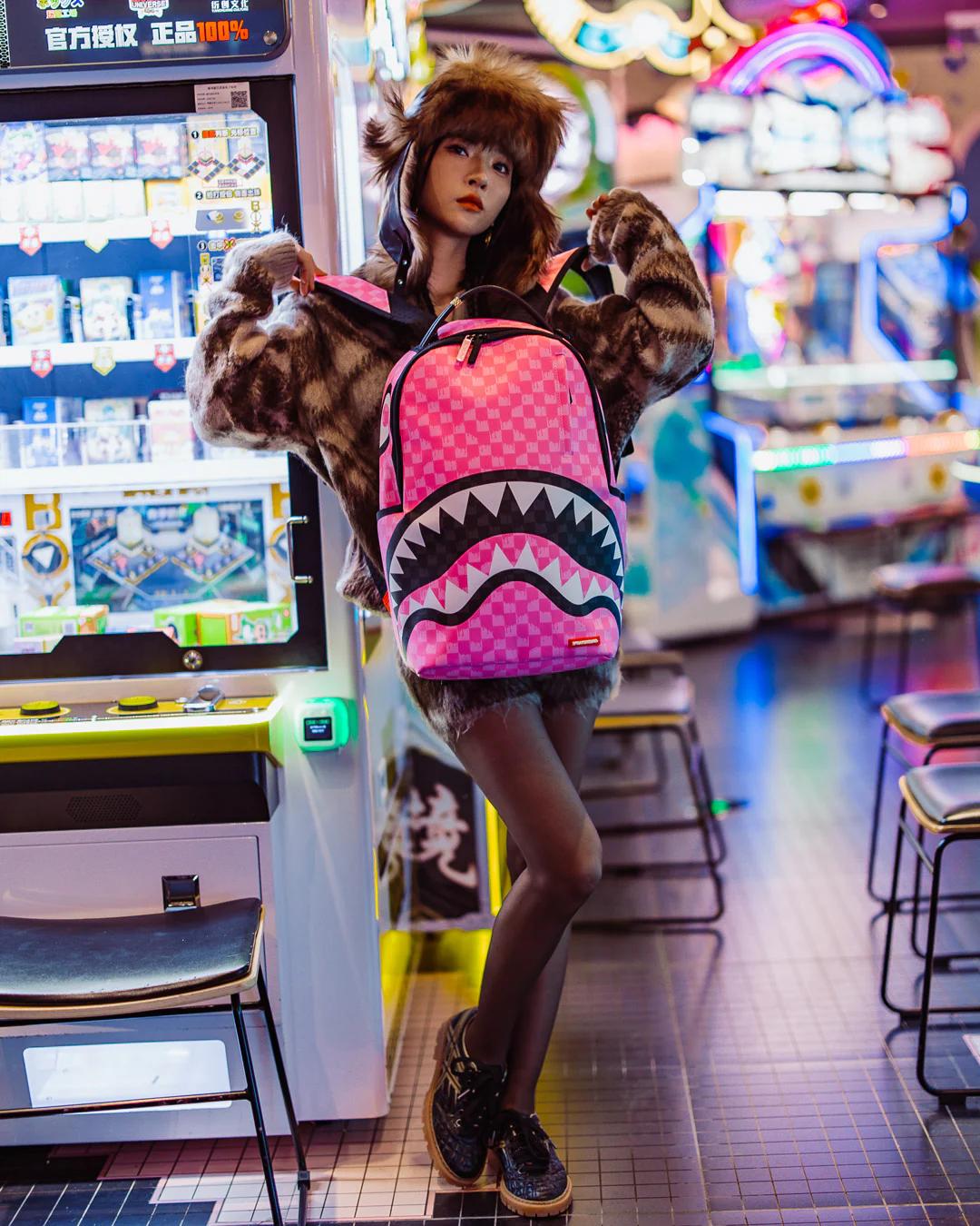 Sprayground Popular | PINK PARADISE DLXSV BACKPACK