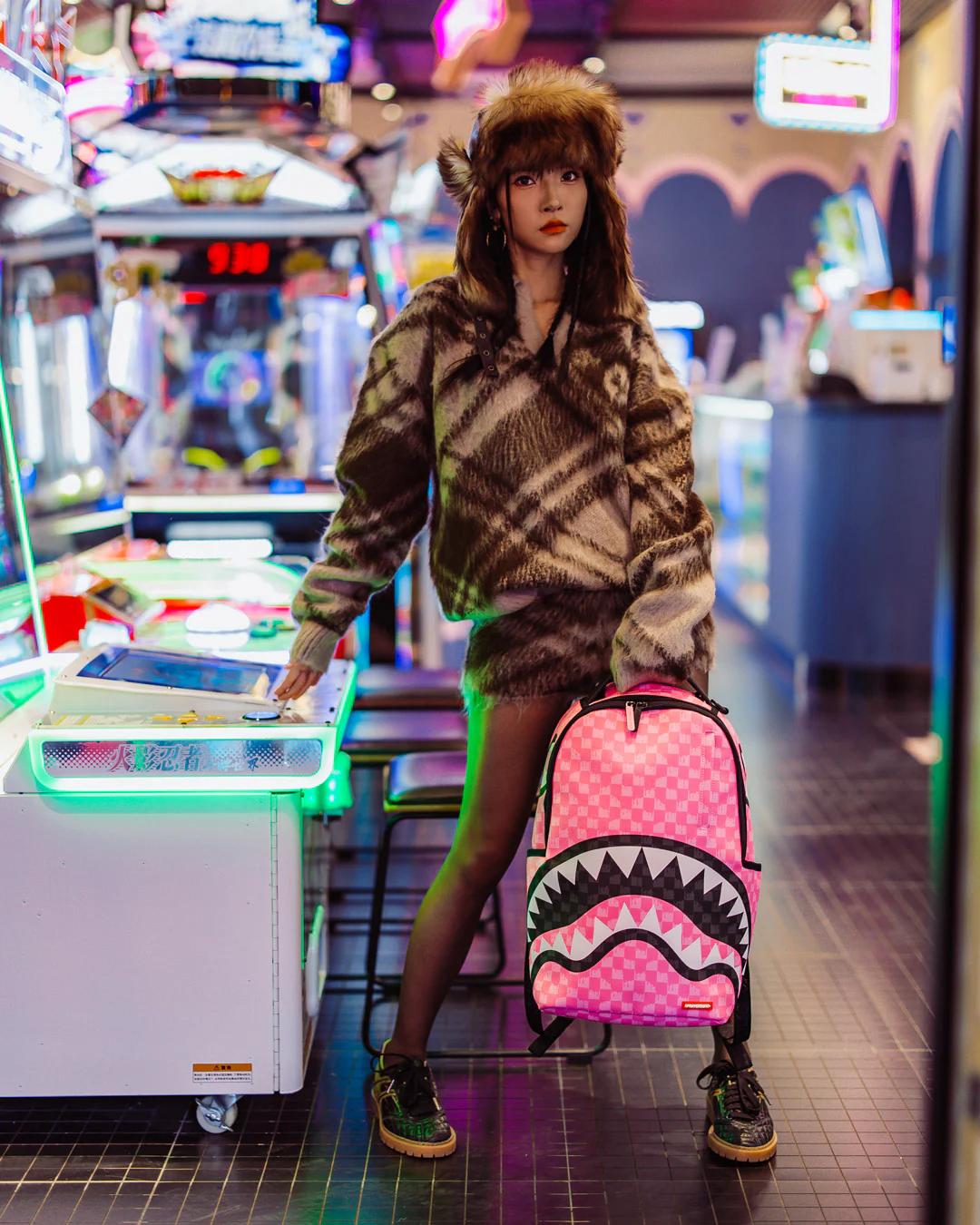 Sprayground Popular | PINK PARADISE DLXSV BACKPACK