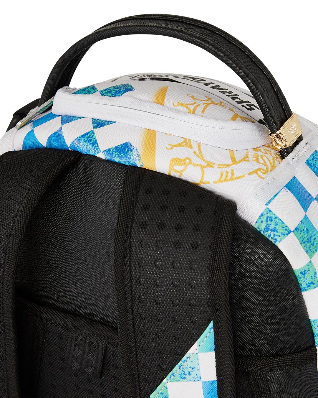 Sprayground Classic | SHARK CENTRAL CUT OUT FOR GREATNESS DLXSV BACKPACK