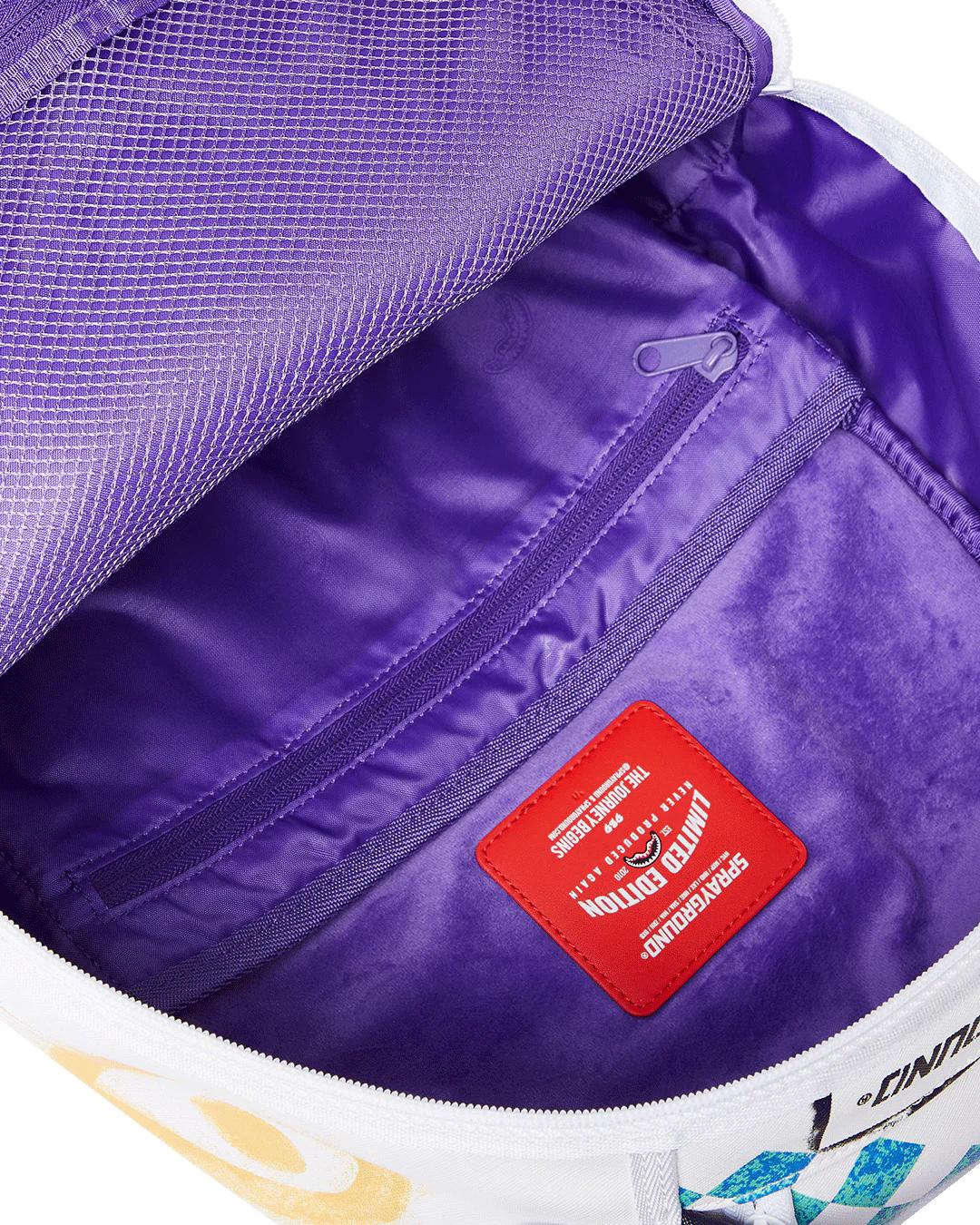 Sprayground Classic | SHARK CENTRAL CUT OUT FOR GREATNESS DLXSV BACKPACK