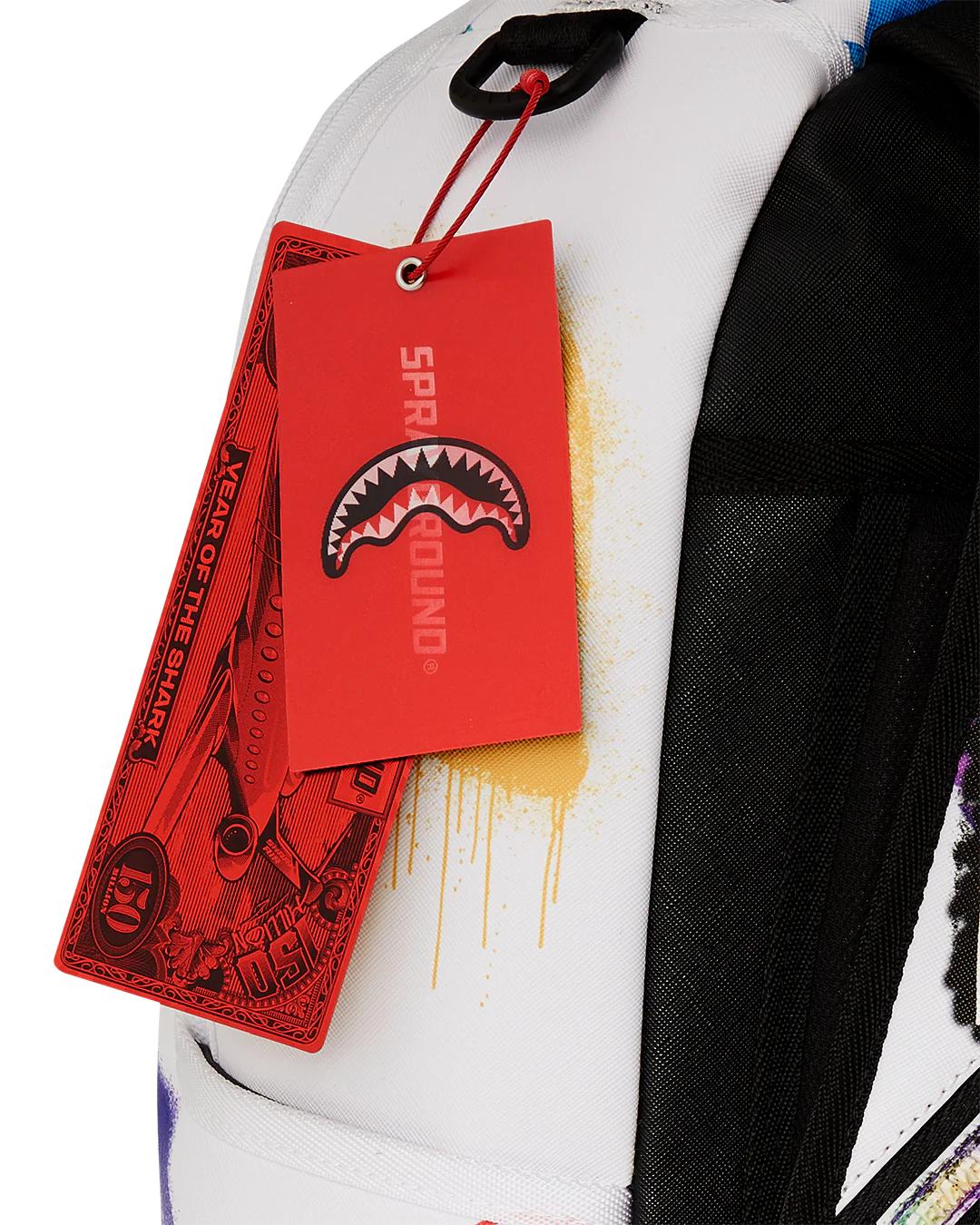 Sprayground Classic | SHARK CENTRAL CUT OUT FOR GREATNESS DLXSV BACKPACK
