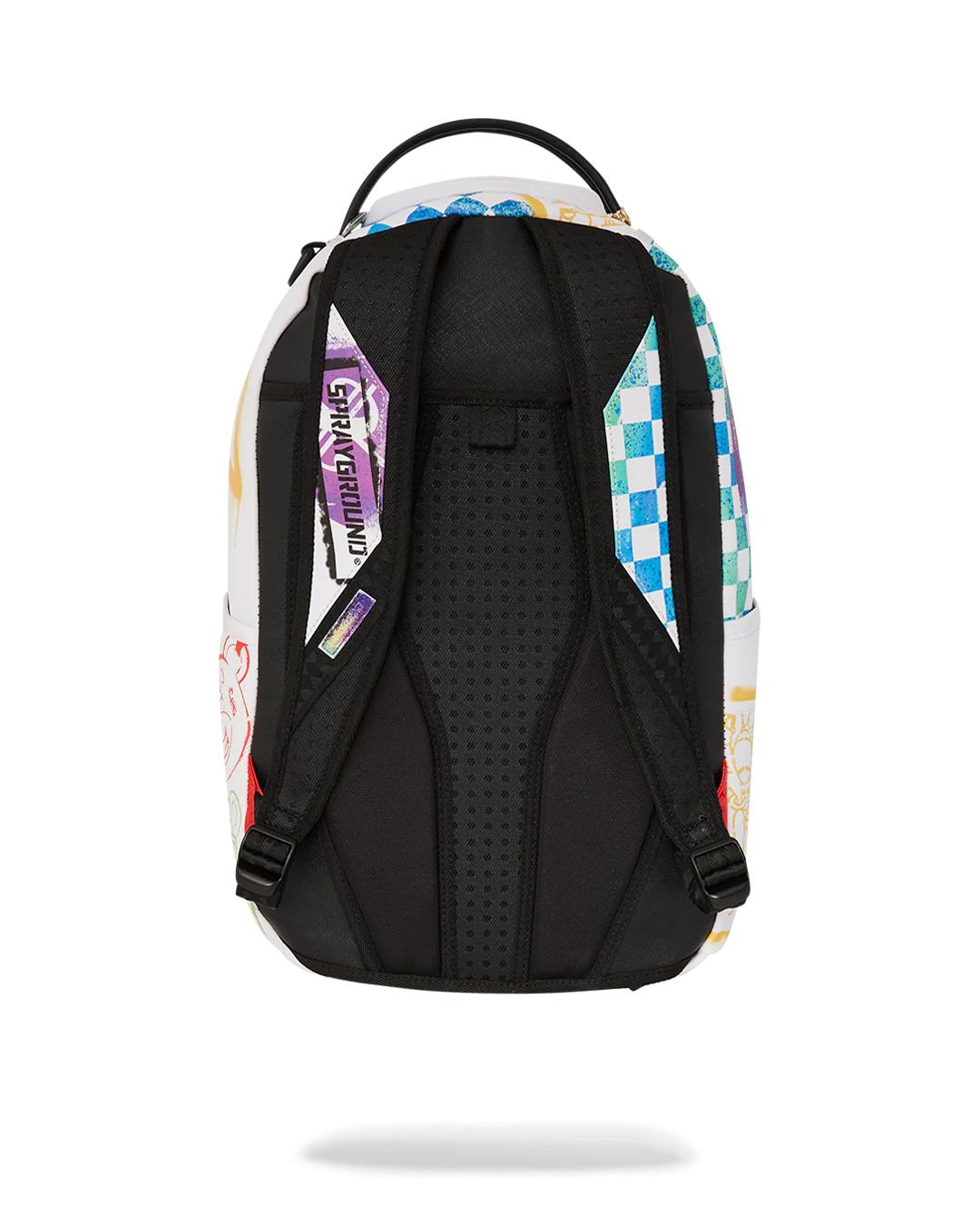 Sprayground Classic | SHARK CENTRAL CUT OUT FOR GREATNESS DLXSV BACKPACK