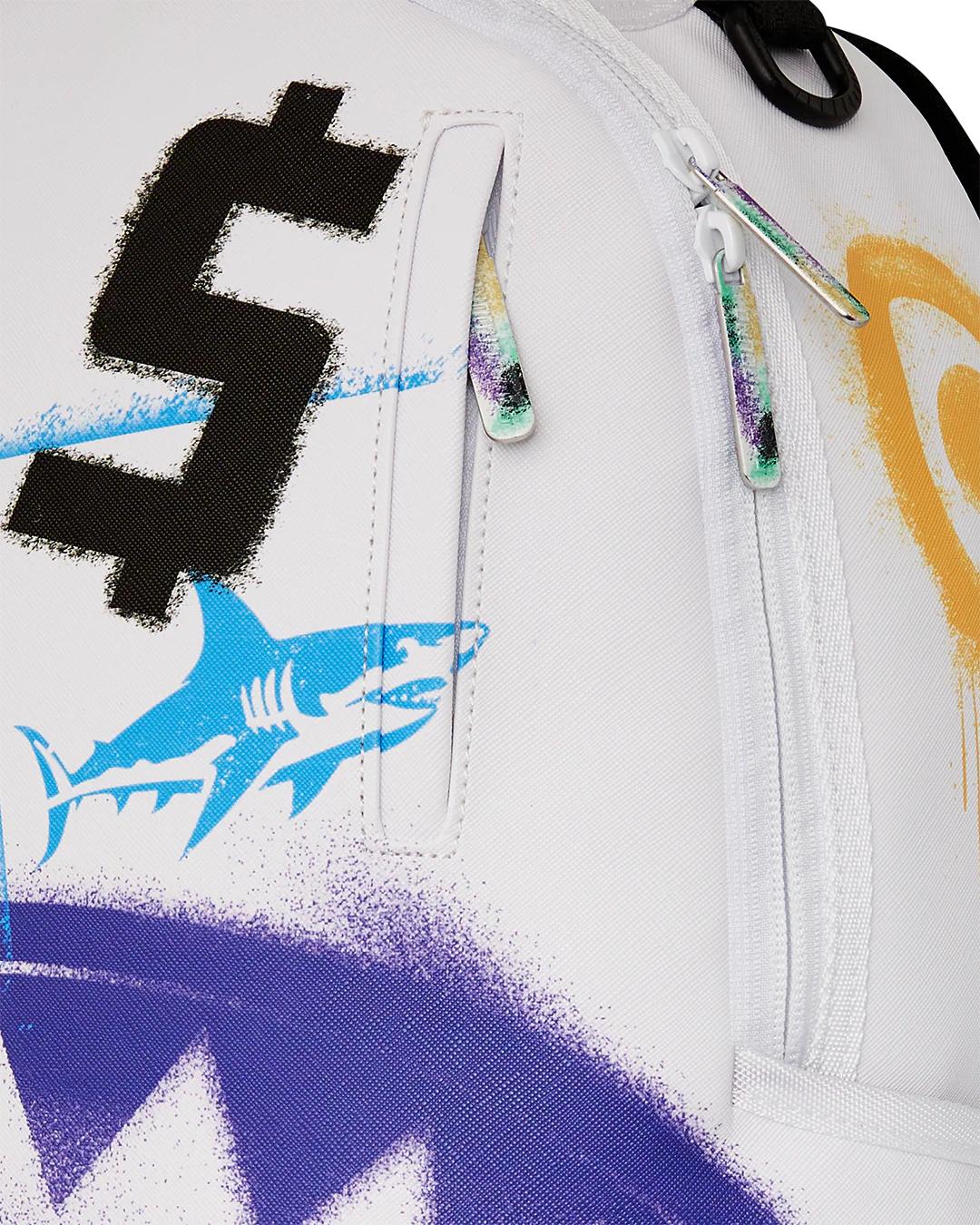 Sprayground Classic | SHARK CENTRAL CUT OUT FOR GREATNESS DLXSV BACKPACK