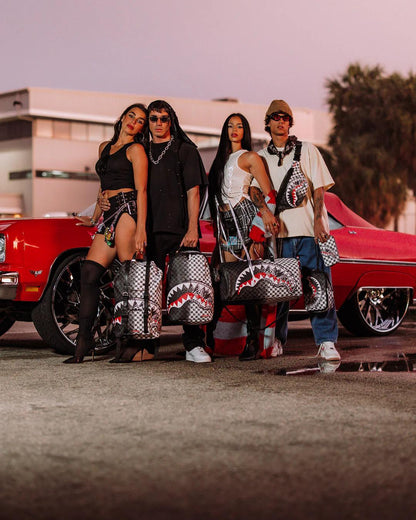 Sprayground Classic | SCRIBBLE DRIBBLE CHECK BACKPACK