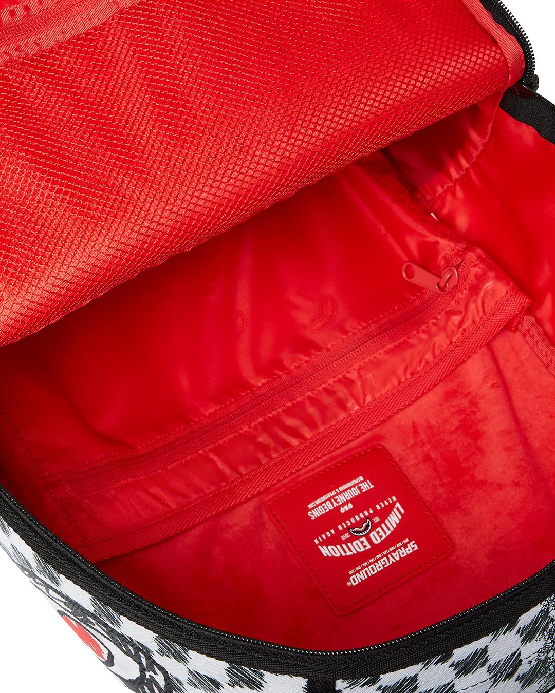 Sprayground Classic | SCRIBBLE DRIBBLE CHECK BACKPACK